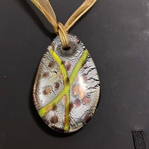Art glass pendant